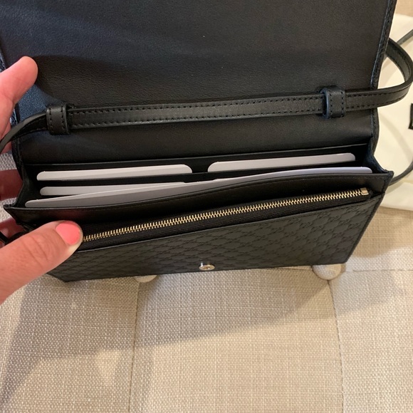 ❌❌SOLD❌❌ Gucci Guccisima Mini Wallet leather cross - Picture 3 of 6